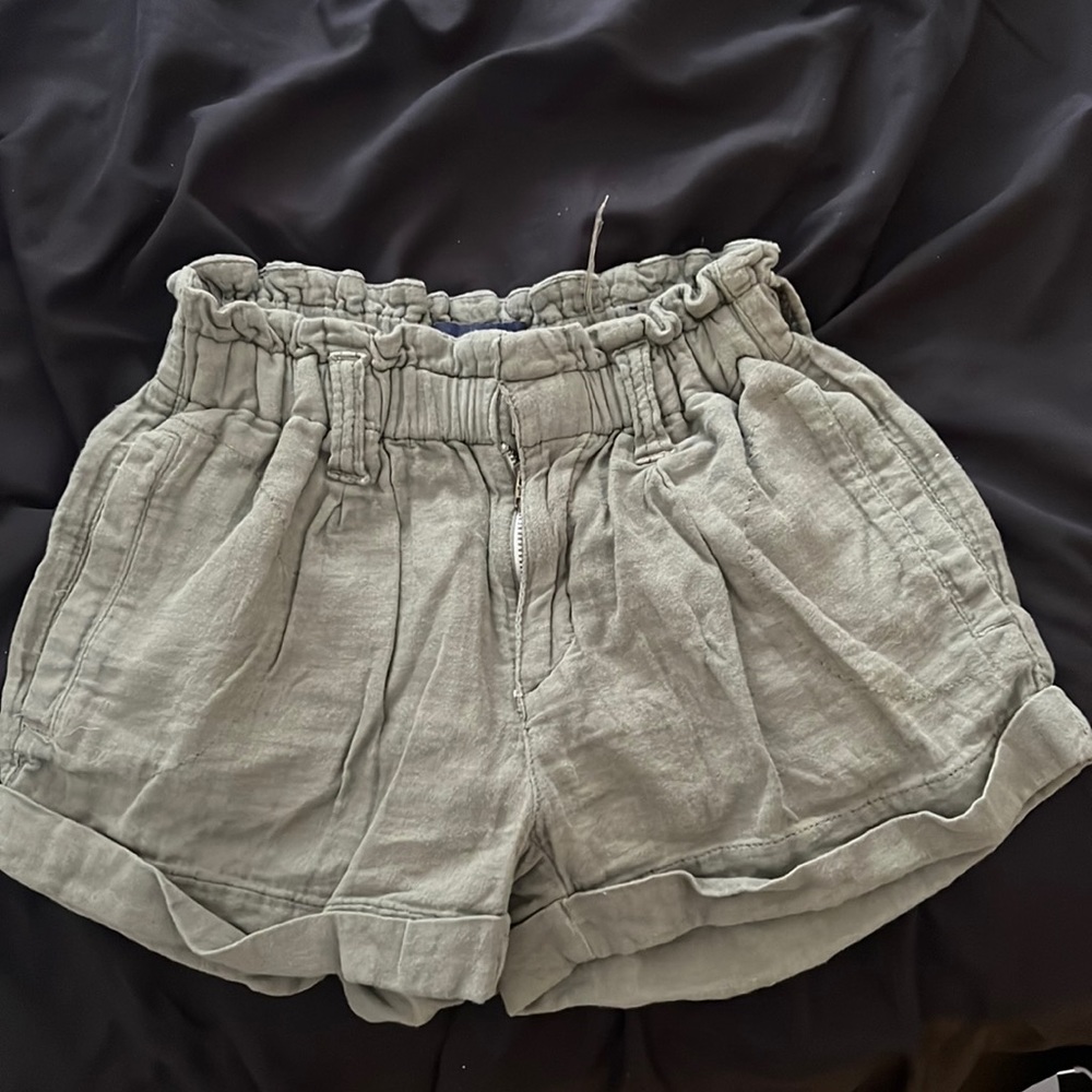 Green cotton shorts American eagle size small